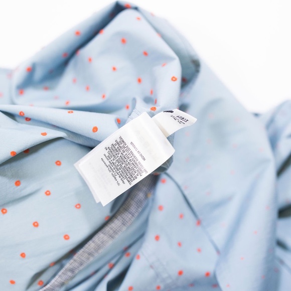 Ted Baker Leeo Chambray Slim Fit Sport Shirt Top - Picture 3 of 8